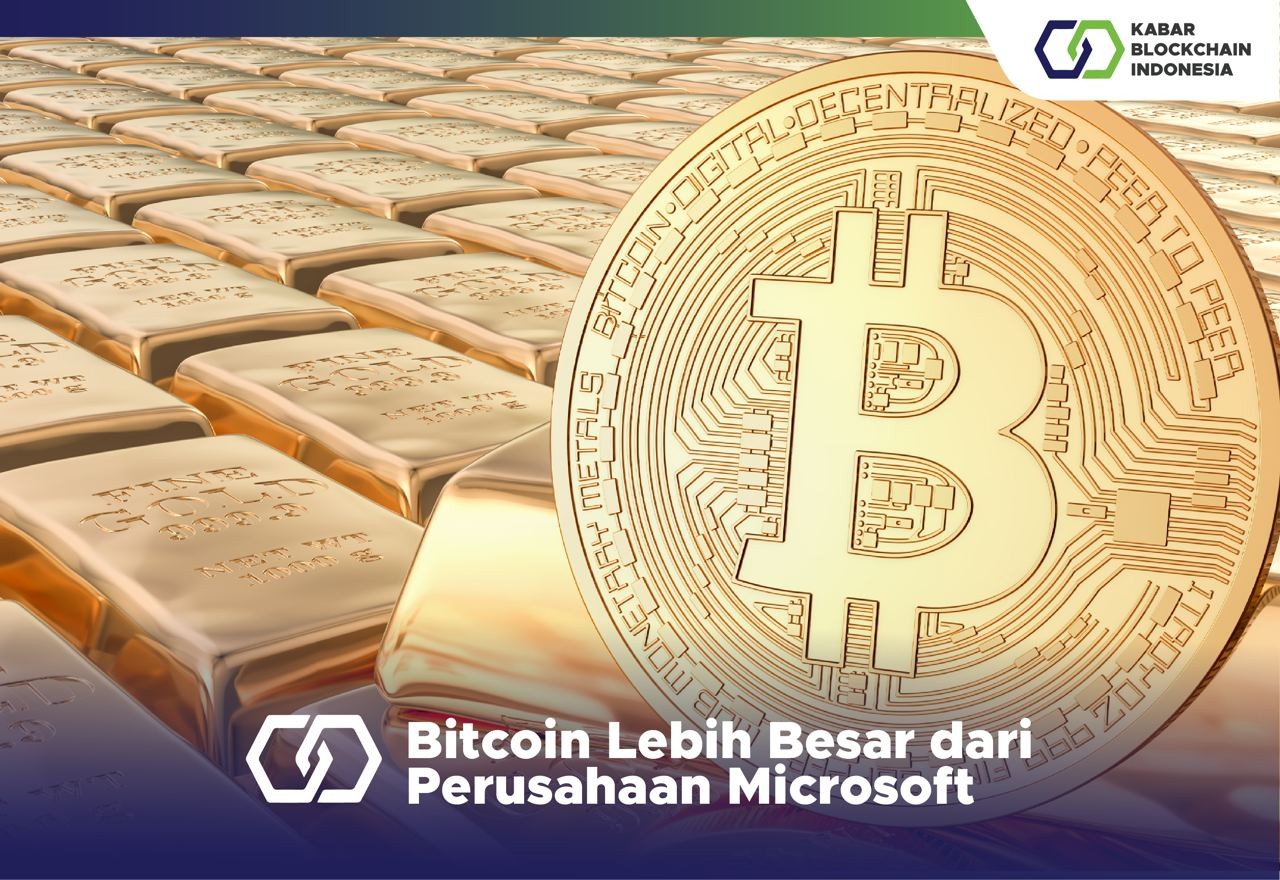 Bitcoin Lebih Besar dari Perusahaan Microsoft 