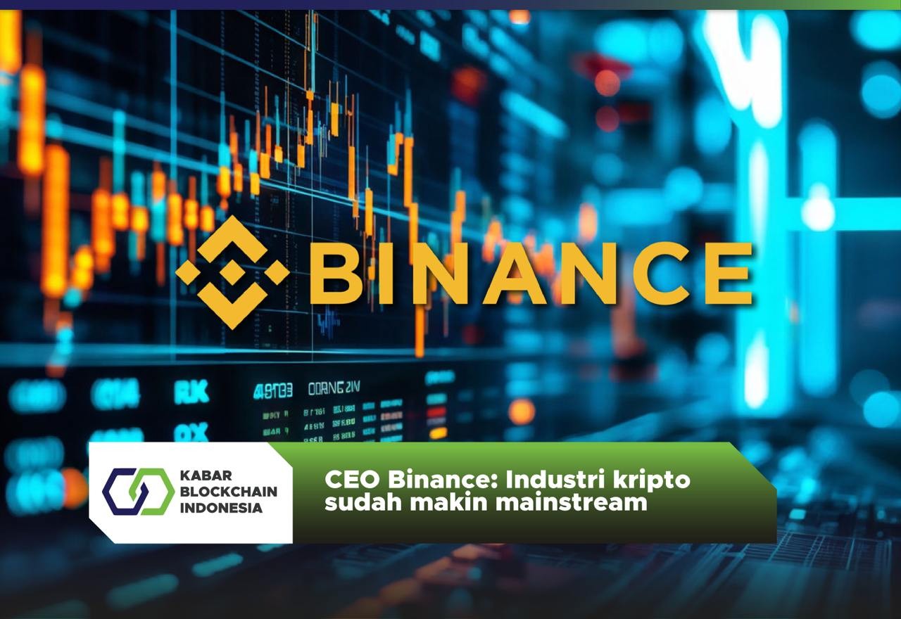 CEO Binance: Industri kripto sudah makin mainstream 