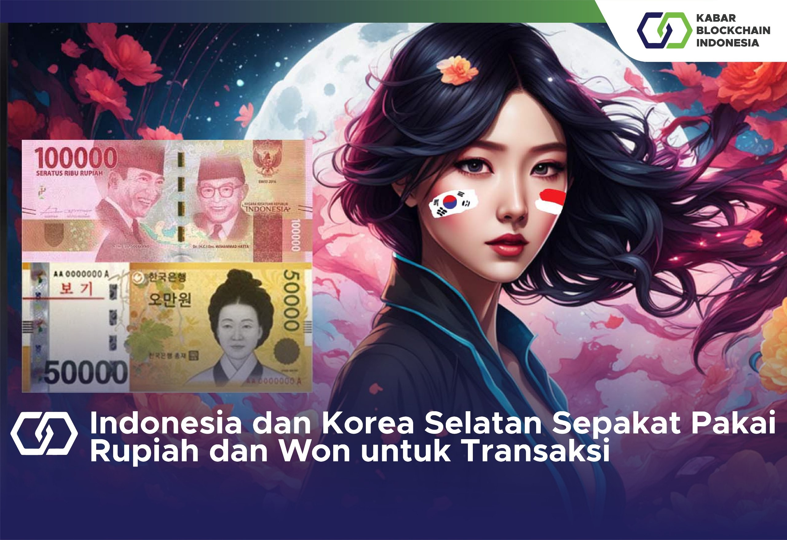 Indonesia dan Korea Selatan Sepakat Pakai Rupiah dan Won untuk Transaksi 