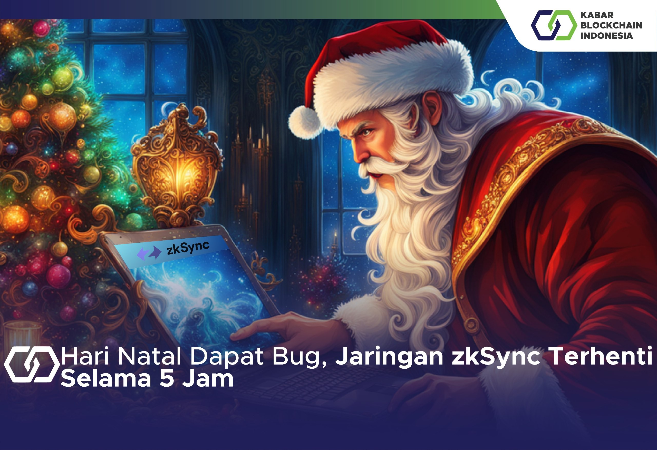 Hari Natal Dapat Bug, Jaringan zkSync Terhenti Selama 5 Jam 