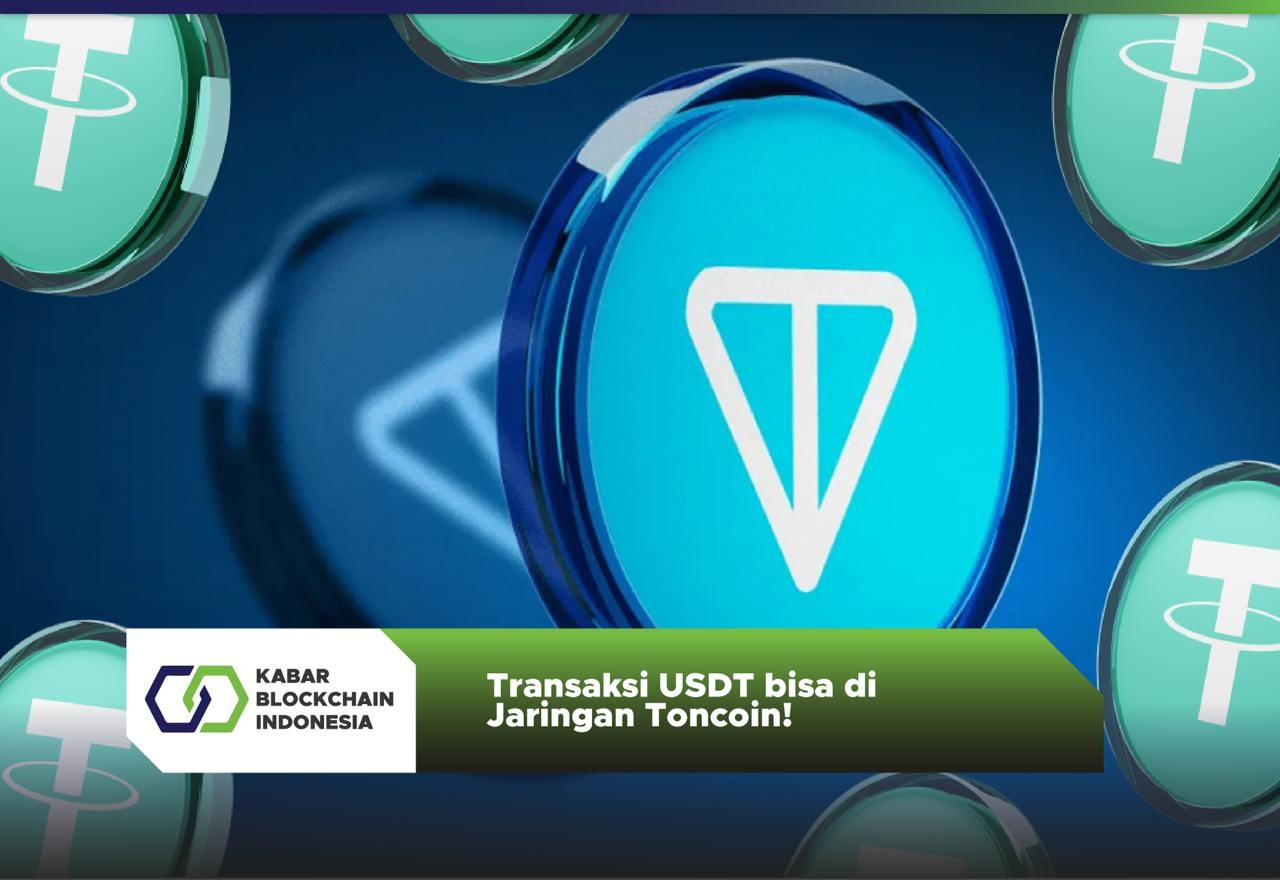 Transaksi USDT bisa di Jaringan Toncoin! 