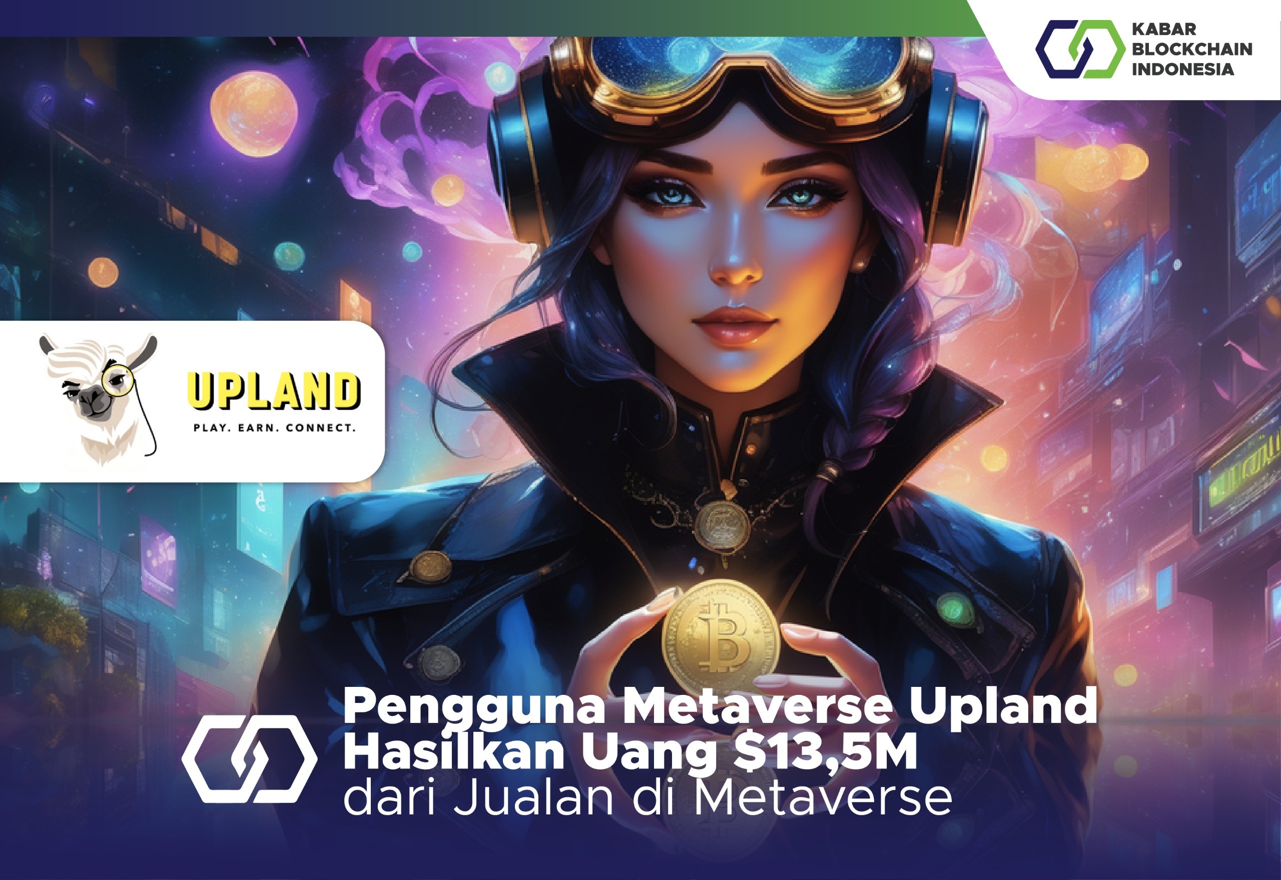 Pengguna Metaverse Upland Hasilkan Uang $13,5M dari Jualan di Metaverse 